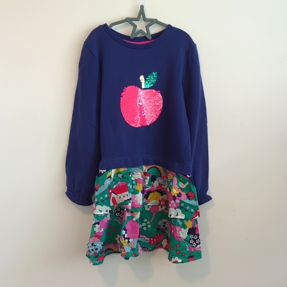 Mini Boden Other - Mini Boden apple dress, size 6-7